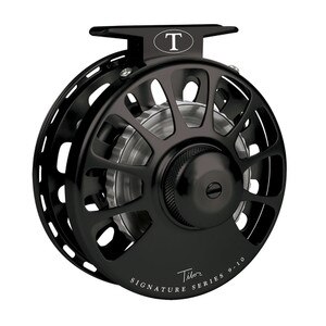 Tibor Signature Series Fly Reel in Black and Graphite